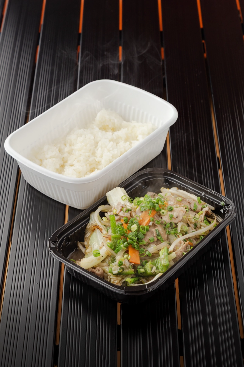 豚塩だれ葱ダク弁当