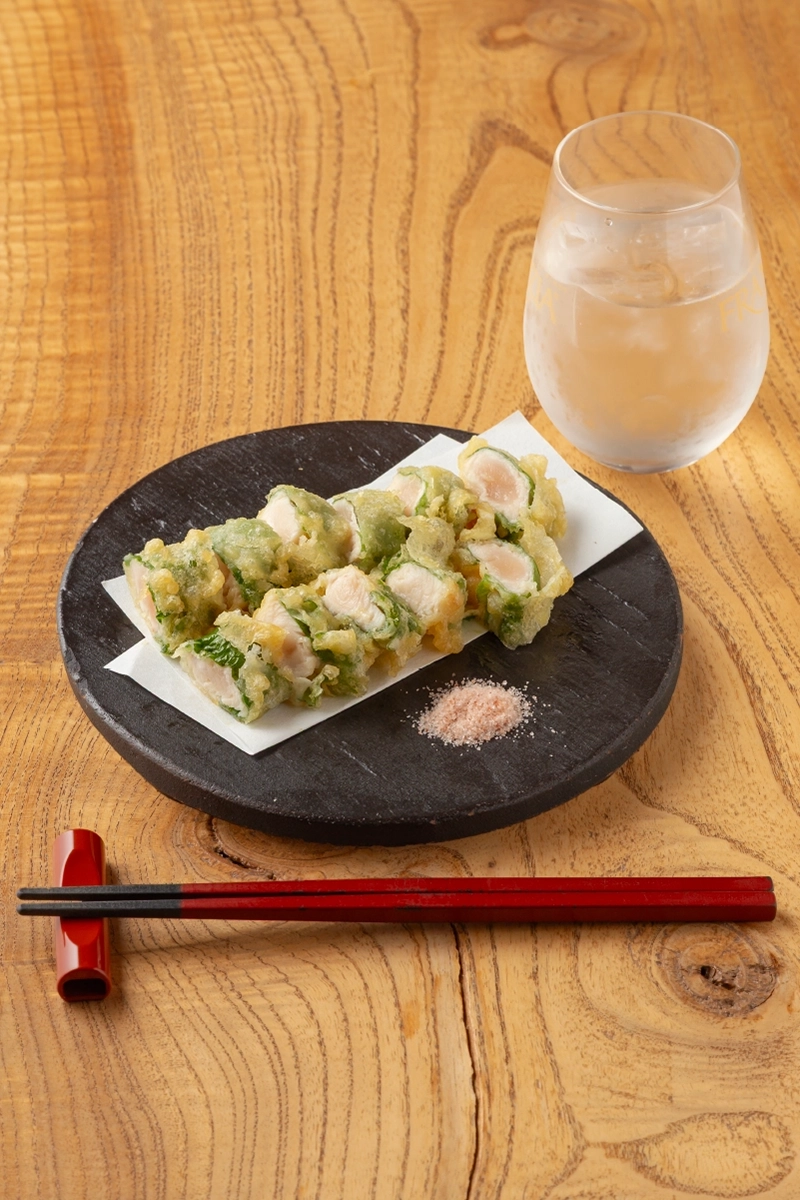 ささみのしそ巻天ぷら