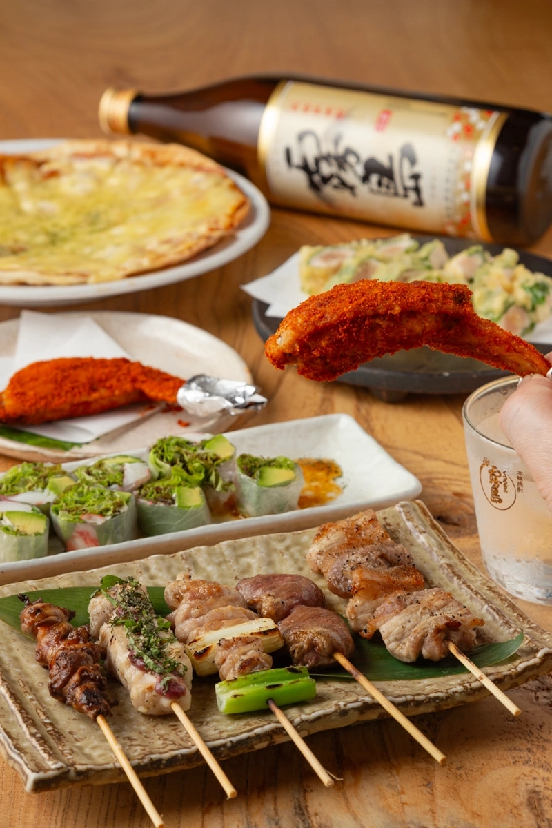 辛い手羽先の唐揚げイメージ